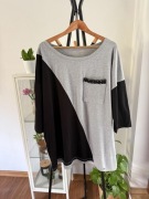 Sukienka tunika luźny krój cotton bawełna plus size