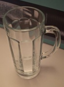 Kufel do piwa, grube szkło.