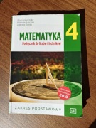 Podręcznik do matematyki klasa 4 - podstawa