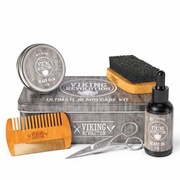 Zestaw do Brody na Prezent dla Mężczyzny – Olejek Balsam Grzebień Nożyczki