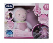 Owieczka Z Nocną Lampką Różowa Chicco projektor muzyczny