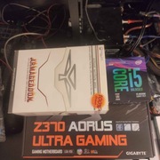 i5 8600k + Z370 Aours UG + Prolimatech Armageddon