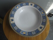 Talerz porcelanowy obiadowy Tułowice z PRL - u