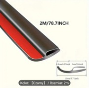 USZCZELKA LISTWA PODSZYBIA SZYBA DRZWI 