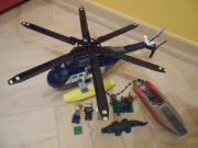 Klocki Lego City - Pościg Śmigłowcem 60067 - Łódź