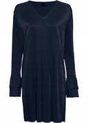 Sukienka damska 32/34 krótka mini plisowana granatowa OKAZJA