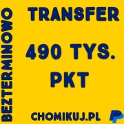 Transfer 490 tys. pkt   na chomikuj BEZTERMINOWO ! 