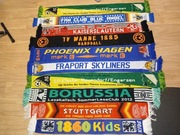 Zestaw 10x szalik z Niemiec - szal piłkarski, Bundesliga, Niemcy