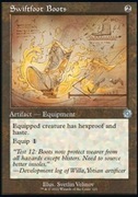 MTG The Brothers' War Retro Artifacts: Swiftfoot Boots (Schematic Art FOIL)