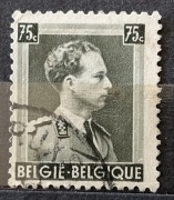 Belgia (Belgique, Belgie), Król Belgów Leopold III Koburg, 75 centymów