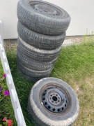 Felgi z oponami Fiat Panda 155/80 R13