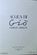 PERFUMY GIORGIO ARMANI - ACQUA DI GIO 100ml Oryginalne Nowe Zafoliowane