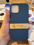 Etui IPhone 12 granatowy