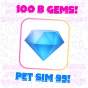 Pet Simulator 99 100b Gems NAJTANIEJ NATYCHMIAST