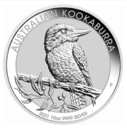 2021 Australian Kookaburra 10oz srebro 10$