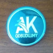 Przypinka patriotyczna KS Odbudujmy Armię Krajową