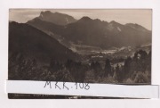 SZCZAWNICA - WIDOK Z POŁONIN - Z OBIEGU 1930 r.