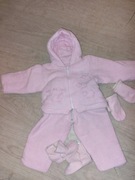 Kombinezon zimowy 3-6 miesięcy + buciki Emu 16/17