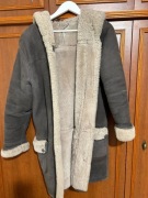 kożuszek damski 7/8 - rozmiar M