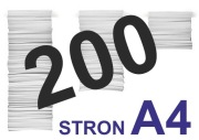 KSERO KOPIA ODBITKA A4 mono do 200 stron KIELCE