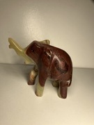 słoń słonik na szczęście z ?onyksu? onyx vintage