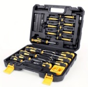 Śrubokręty Wkrętaki Bity 43el Cr-V Magnes Walizka Torx Phillips Precyzyjne