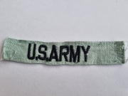 Naszywka us army name tape taśma vietnam tcu og-107 og-507 turkusowa
