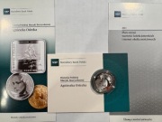 Moneta 10 zł - Agnieszka Osiecka + Folder NBP+OKAZJA wyprzedaż