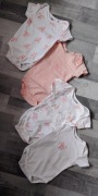 Body nowe bez metki r.74 Sinsay komplet 4szt dla dziewczynki 