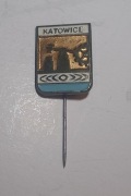 ZNACZEK PRZYPINKA WPINKA PIN PRL KATOWICE