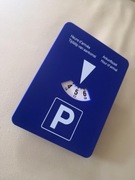 Tarcza parking parkingowa czasowa Niemcy Francja - z zegarem oszukiwajka