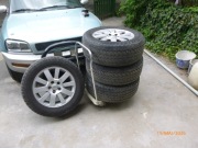Felgi Aluminiowe 18 cali 5x120 Opony Terenowe Land Rover DISCOVERY III