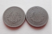 Zestaw 5 centów Liberty Nickel