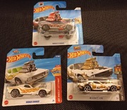 Hot Wheels zestaw 3 sztuki różne Rodger Dodger 