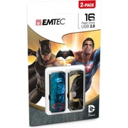 Pendrive USB 2-pack 16GB Emtec Superman vs Batman | UNIKAT 