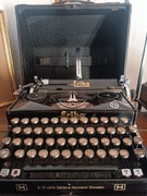 Maszyna do pisania ERIKA M oryginalna drewniana torba