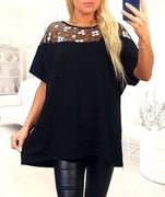 DUŻA  bluzka 50-52-54-56 plus size --,3xl,4xl,5xl,6xl