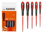 BAHCO BE-9881SL ZESTAW 5 WKRĘTAKÓW IZOLOWANYCH VDE PŁASKIE i PHILLIPS PH