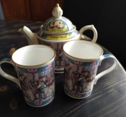 Serwis do herbaty - porcelana angielska