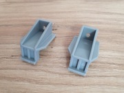 System drzwi przesuwnych IKEA - mocowanie szyny