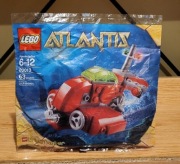 Lego Atlantis 20013 Neptune Microsub unikat saszetka z klockami