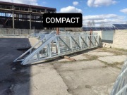 BRAMA PRZESUWNA RAMA/STELAŻ 7,5M COMPACT, OCYNK OGNIOWY, INNE