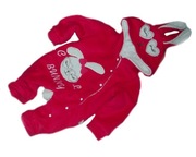 Polarowy kombinezon kombinezonik Króliczek 68 CM #9