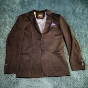 marynarka casual czarna Denley 188-182/112-108