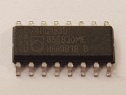 74HC153D multiplekser 2 kanały 4 wej. SO16 Philips - 3 sztuki