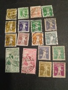 Stare znaczki Szwajcarii 