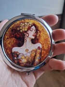 Duże,kieszonkowe lusterko do makijażu,eleganckie