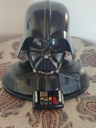 Kolekcjonerski, zabytkowy telefon stacjonarny,Głową Dartha Vadera. 