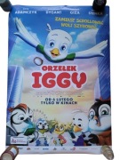 Plakat kinowy z filmu bajki Orzełek Iggy bajka