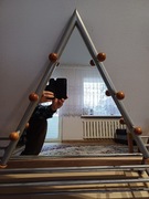 Sprzedam urzywane lustro wieszak dwa w jedynym s.d